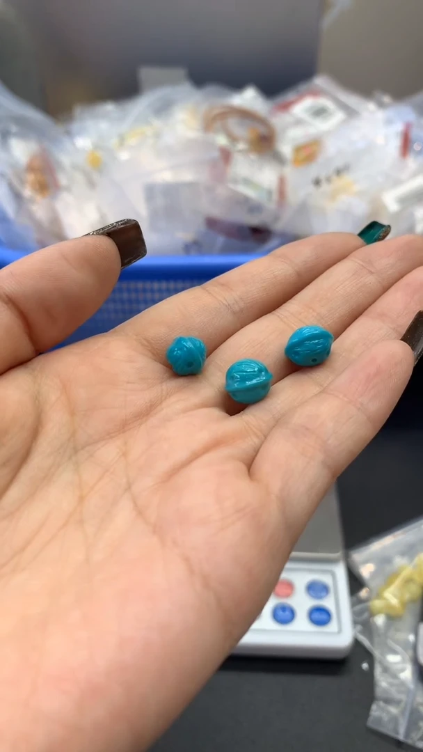 未镶嵌绿松石珠宝奇石1068多样性发其一默认有瑕