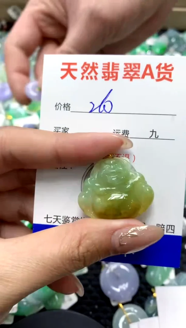 【闪购商品】翡翠颈饰18K金镶嵌111111111