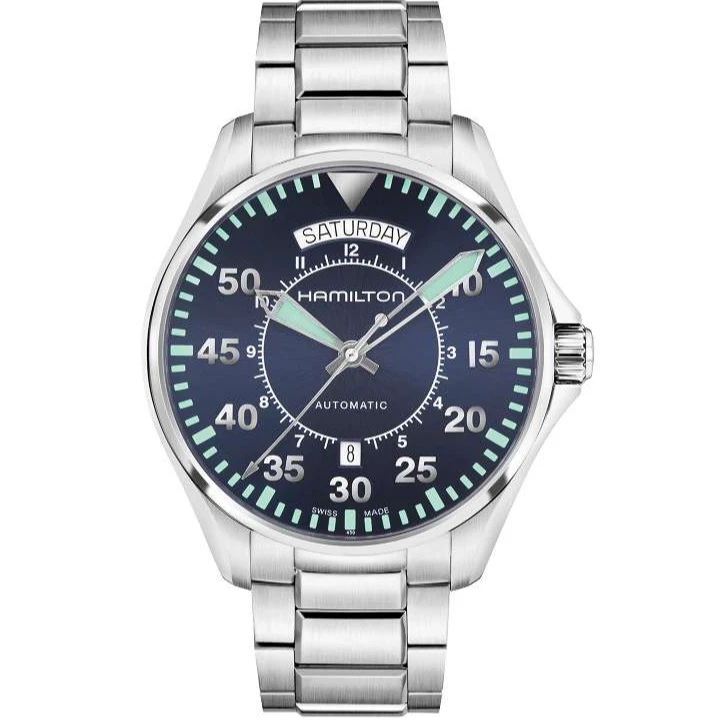 99新 Hamilton/汉米尔顿 卡其航空H64615145 自动 单表 42毫米
