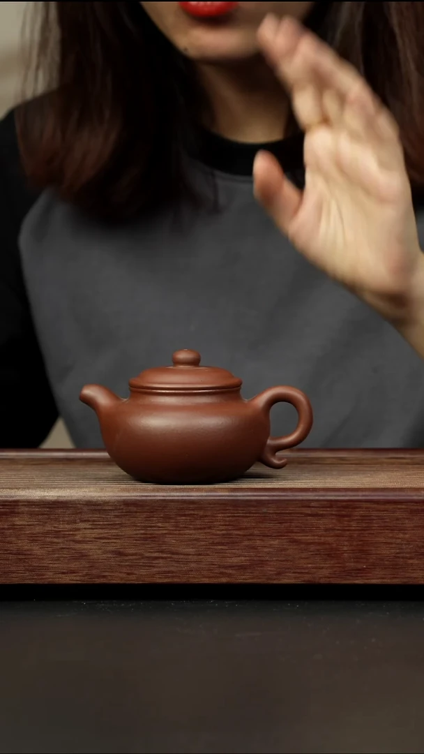 紫砂茶壶底槽清 仿古 天玉茗砂