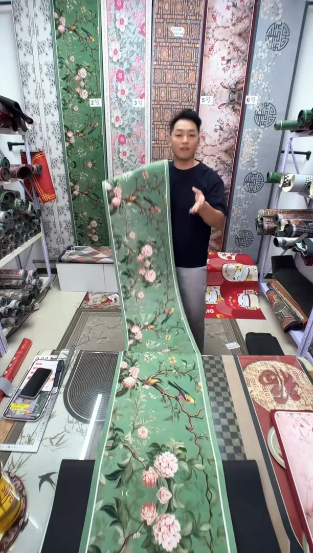 混纺40 240 茶绿微瑕