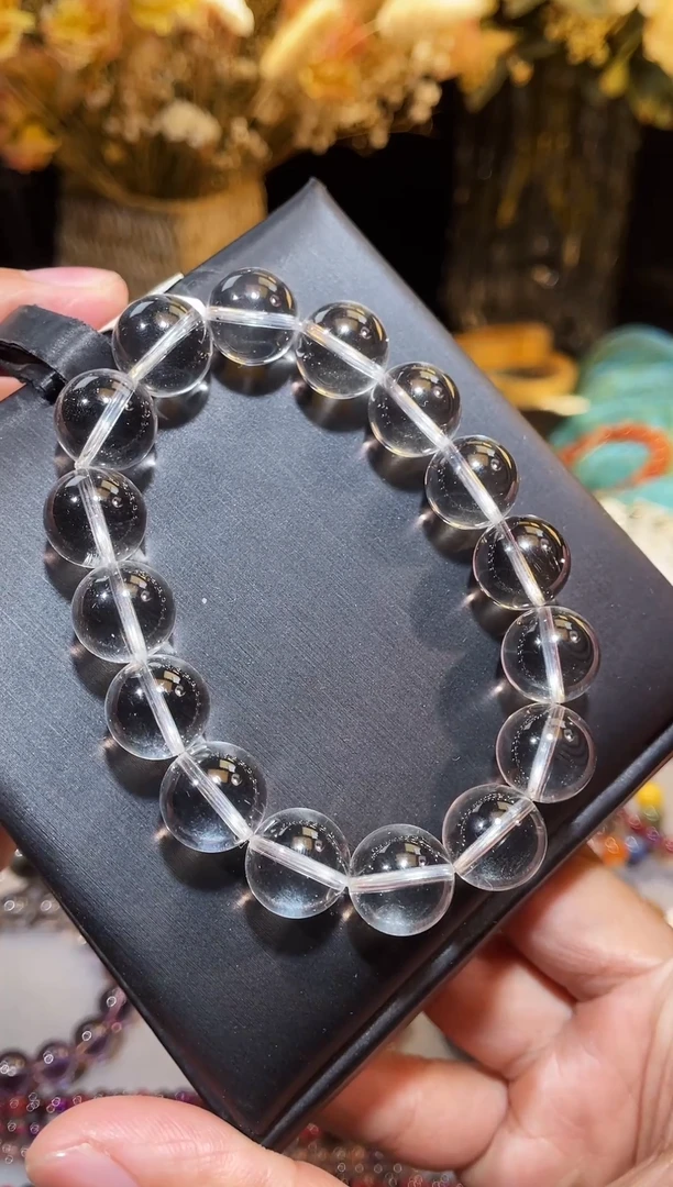 未镶嵌手链水晶白水晶13m+