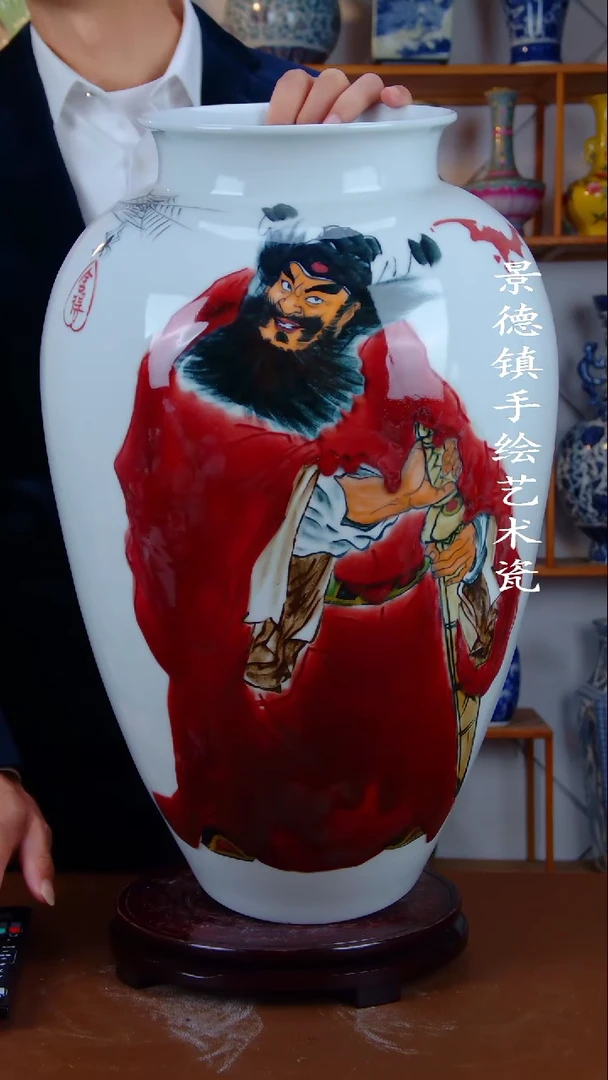 瓶景德镇手工手绘陶瓷摆件61