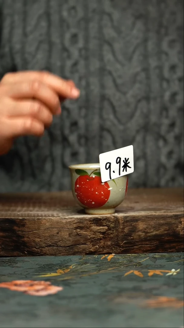 【闪购商品】杯杯釉下彩手工手绘同款陶器