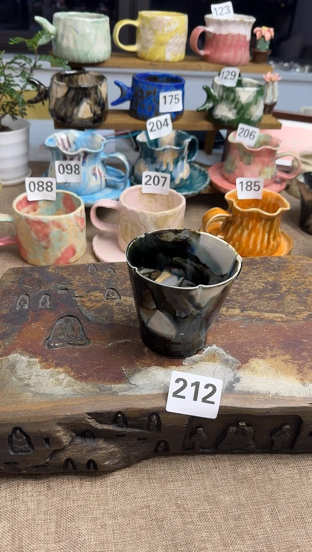 景德镇陶瓷纯手工杯杯