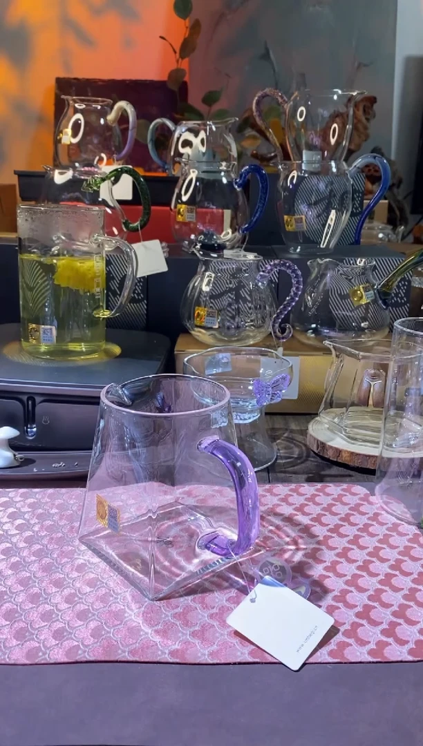 禾器 瀚然茶海，浅紫色。加茶巾。。。。。