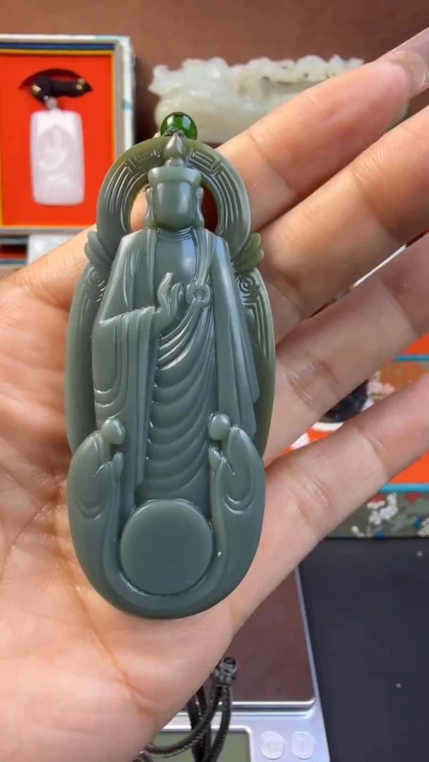 颈饰未镶嵌和田玉和田玉