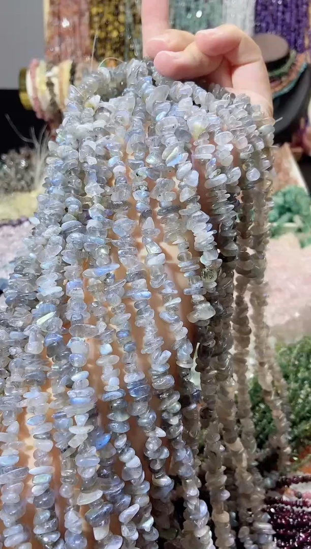 未镶嵌珠宝半成品水晶灰月光