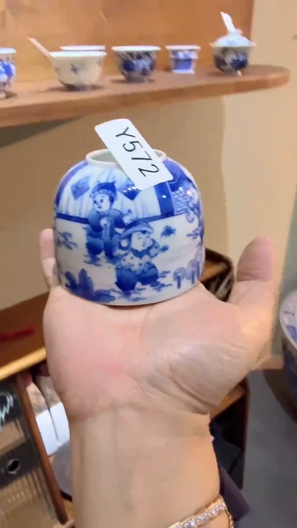 瓷片Y572家庭日用瓷器摆件