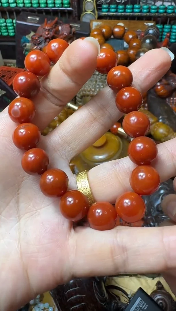 未镶嵌南红玛瑙挂件主播推荐：一物一拍，讲解为准！
