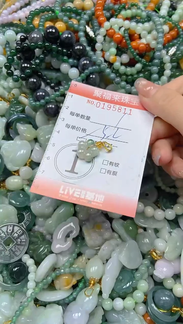 翡翠未镶嵌颈饰闪购0195811多样性发其一