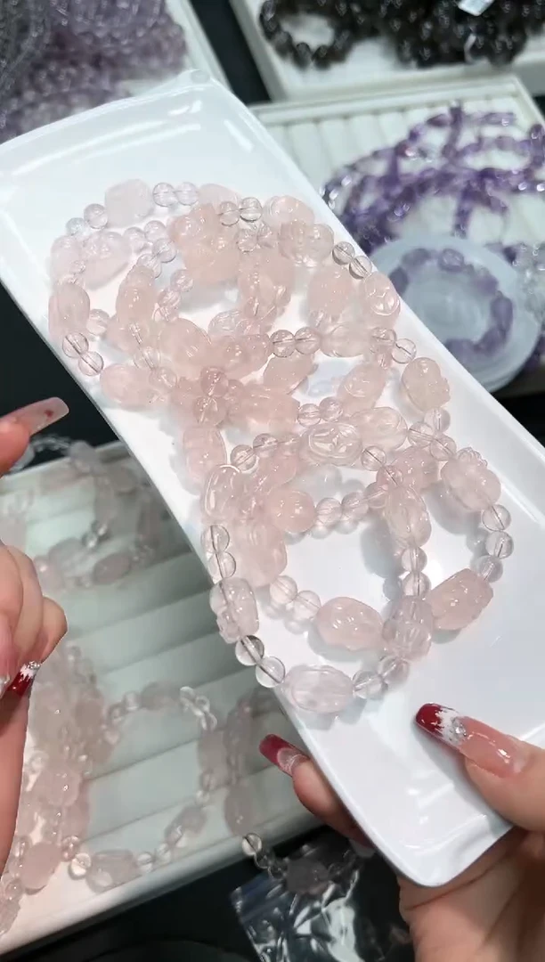 【闪购商品】水晶手串未镶嵌87C多样性发其一/1条默认微瑕