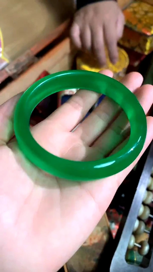 【闪购商品】翡翠手镯未镶嵌德诚精品专属摆件