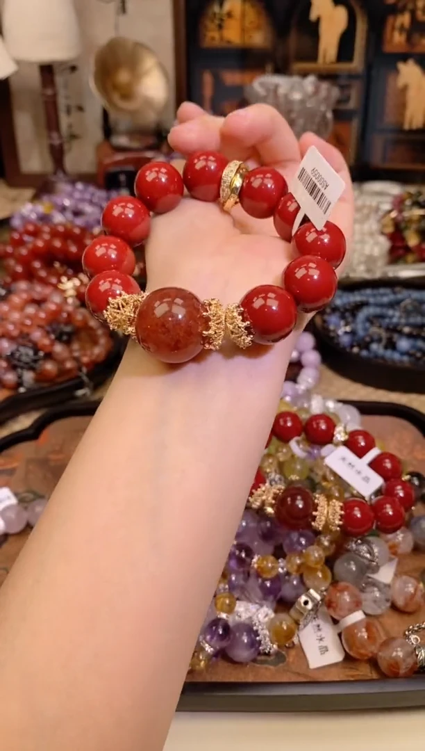 【闪购商品】玛瑙手饰未镶嵌192朱砂