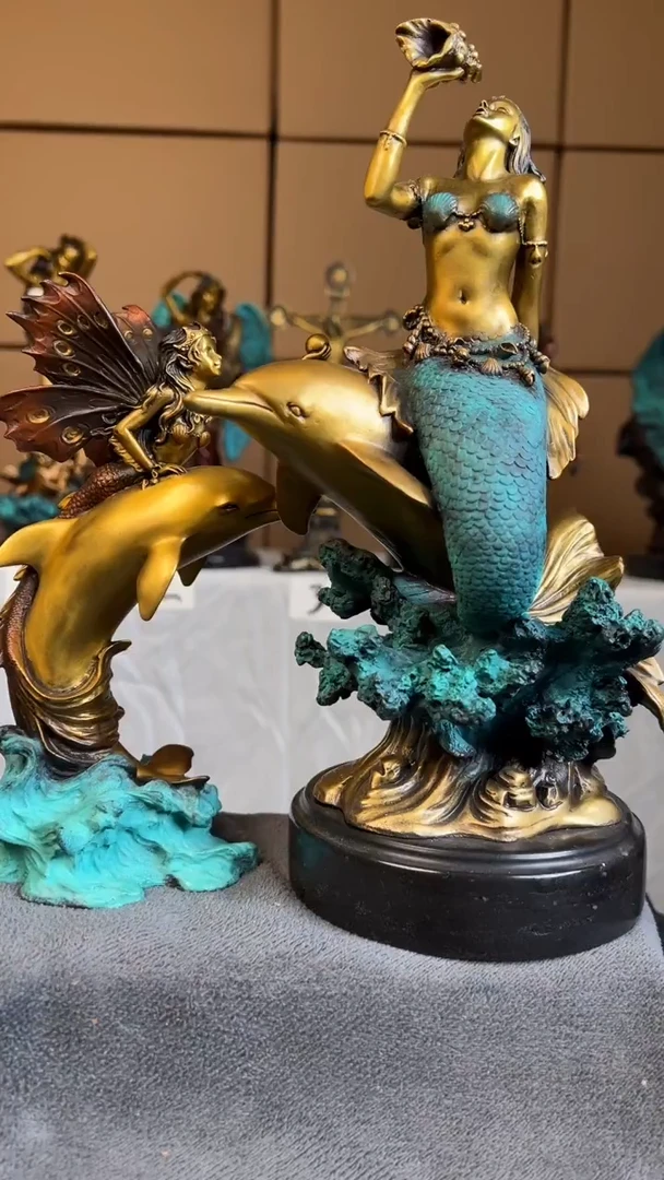 y*n精铜材质精美雕塑