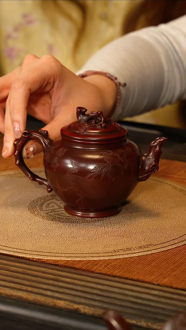 宜兴紫砂ZCP 可心枣泥 报春