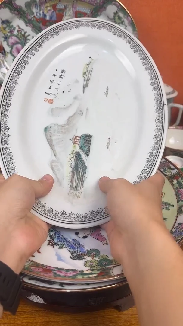 摆件567老厂瓷（已开价）