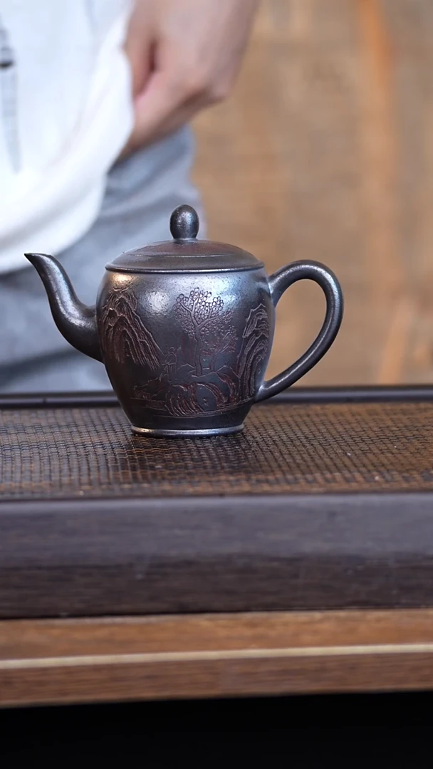 茶壶紫砂宜兴手工原矿紫砂壶001