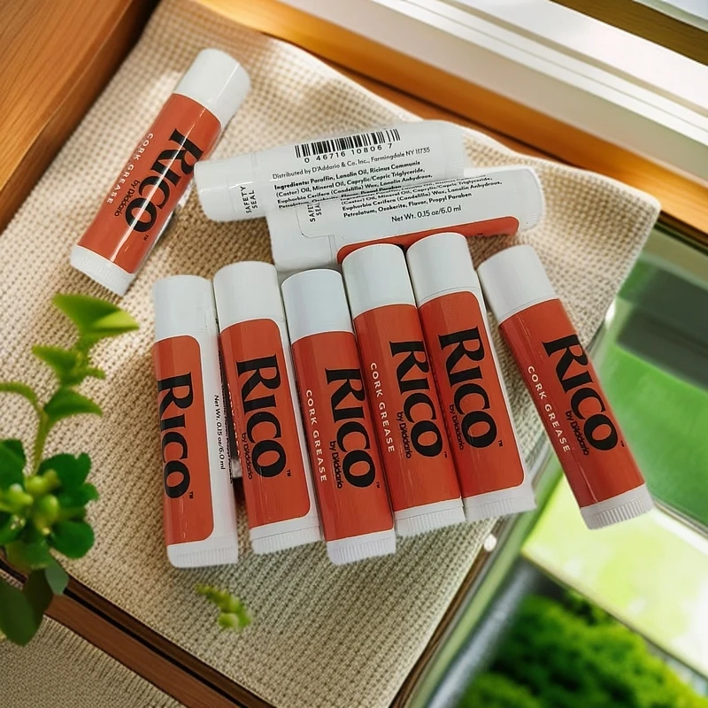 美国Rico软木膏 萨克斯单簧管润滑油 适用 瑞口黑管长笛管乐笛头
