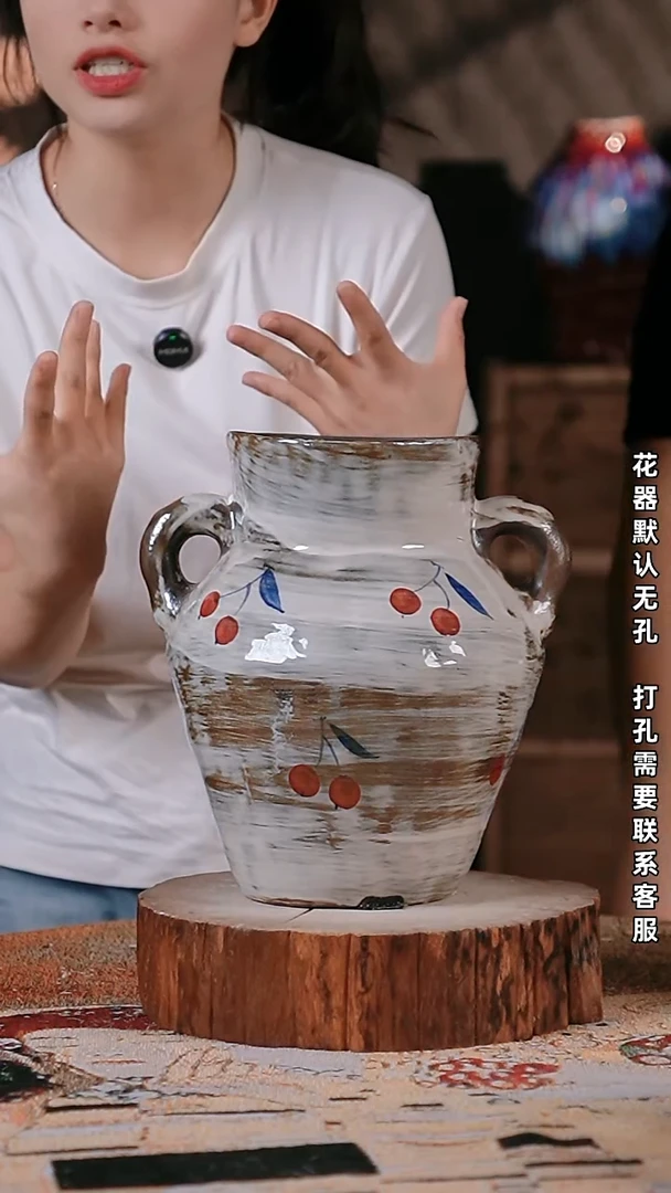 摆件景德镇花器摆件14*24