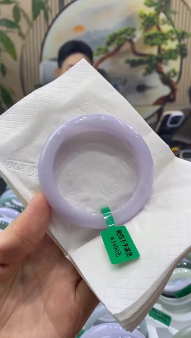 未镶嵌手镯翡翠8643