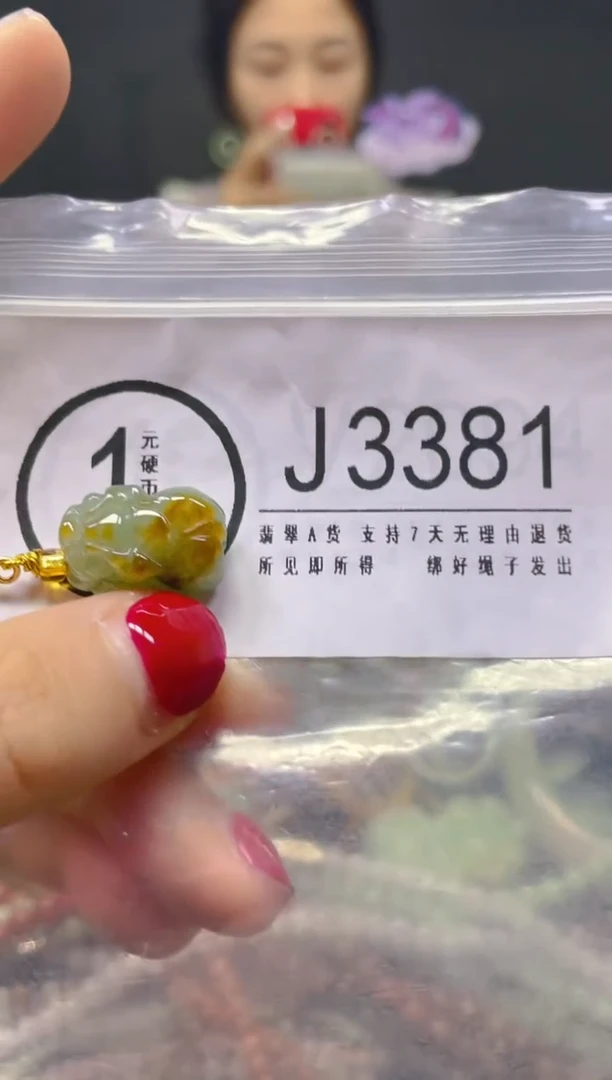 颈饰未镶嵌翡翠/J/翡翠A货，一件也是批发价