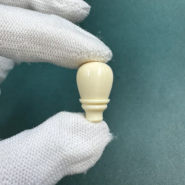 M1038天然猛犸牙 三通 支持鉴定 假一罚四