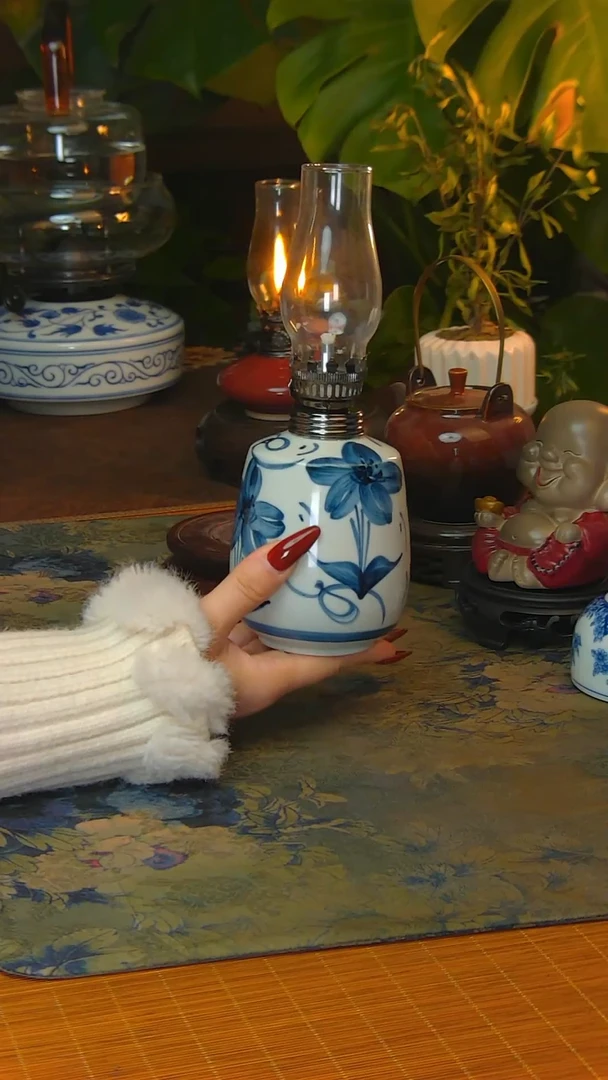 【闪购商品】景德镇陶瓷灯摆件