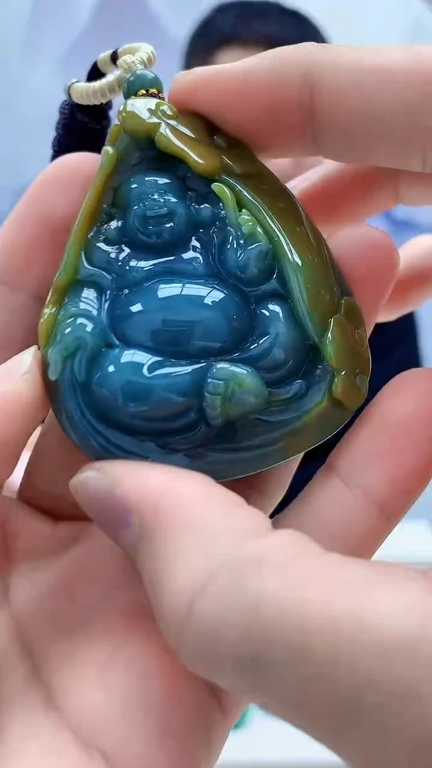 未镶嵌定制翡翠4898bb-毛货挂件57