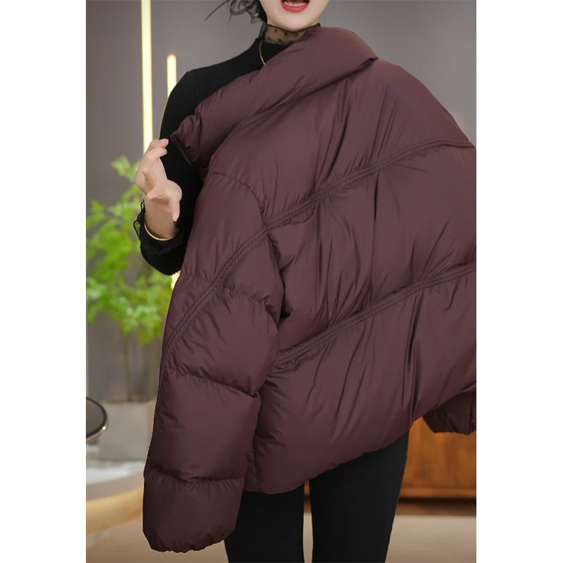 2025冬季新款复古洋气潮流欧货百搭保暖羽绒服