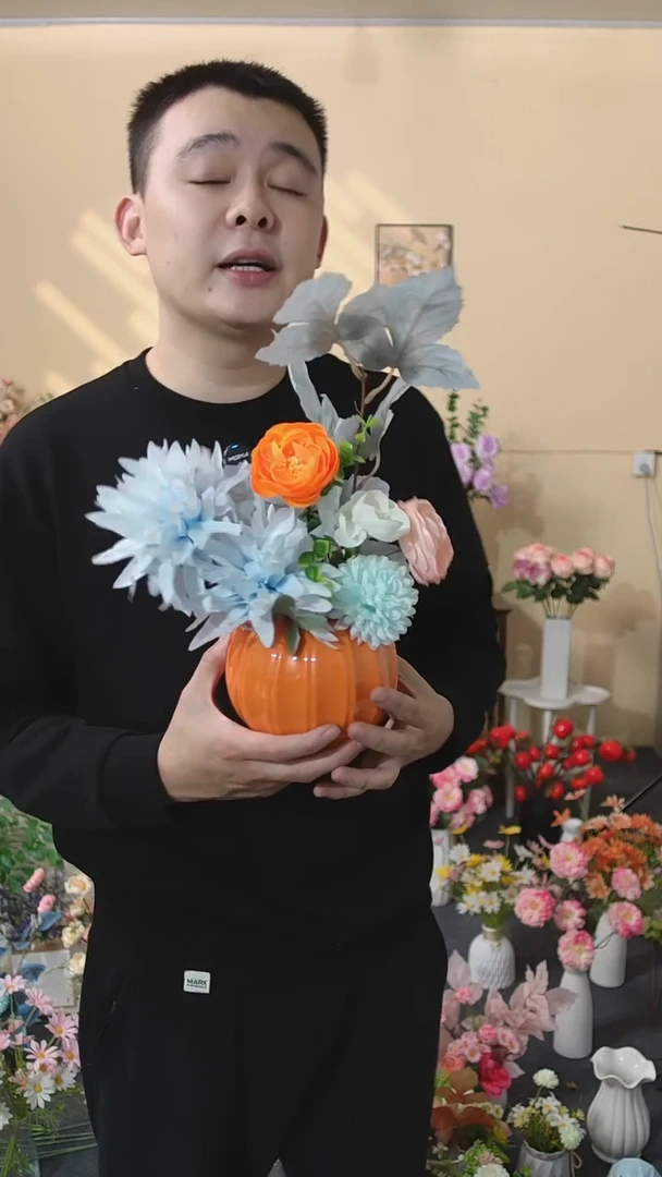 嘿淘家仿真花插花套装包邮到家
