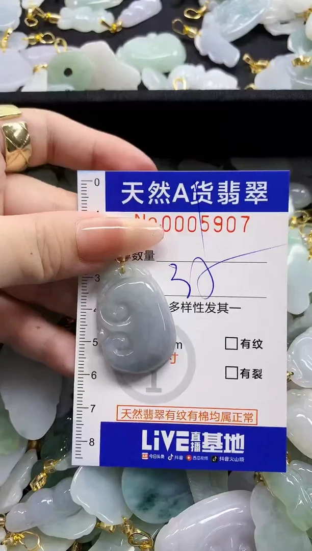 颈饰未镶嵌翡翠天然A货翡翠