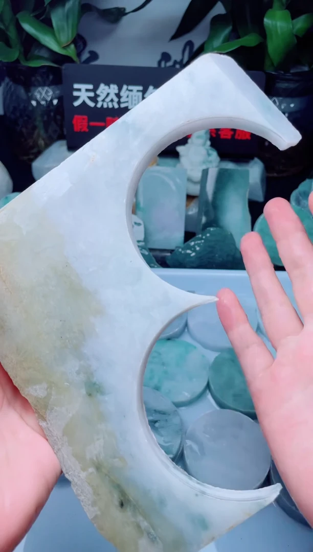 翡翠未镶嵌颈饰华3215