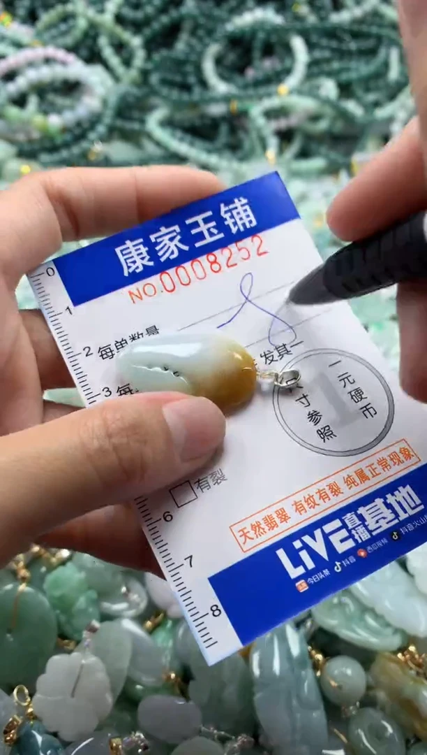 颈饰未镶嵌翡翠8252