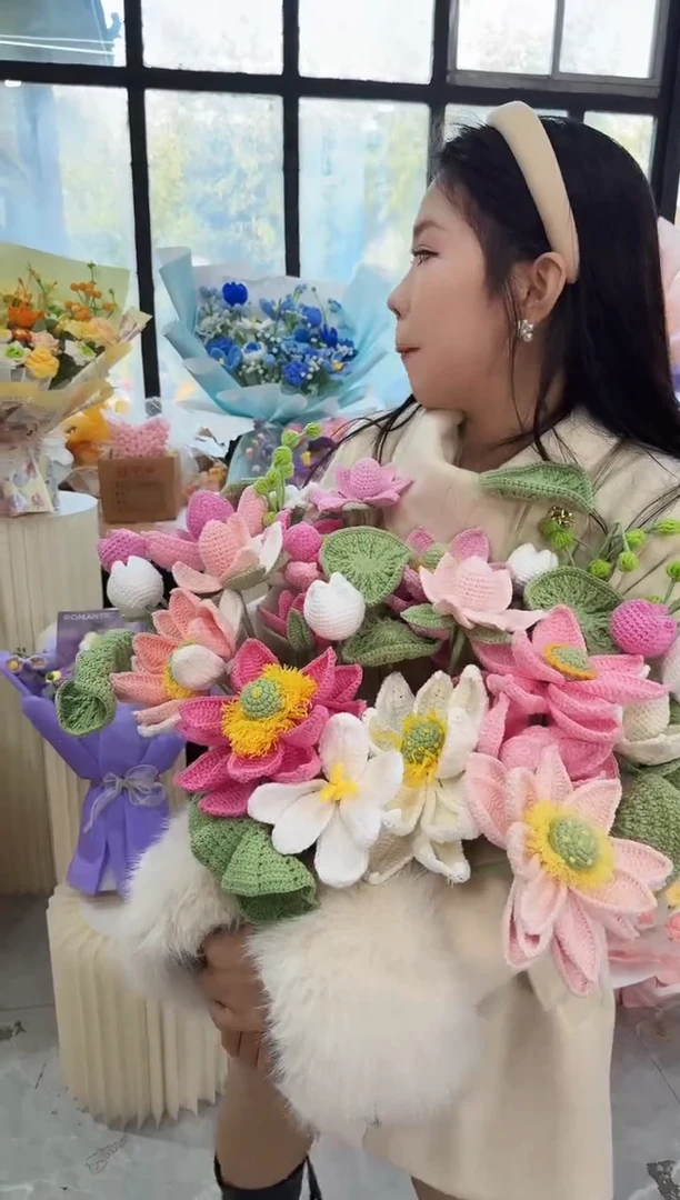 非遗手工定制花束，孤品清仓！