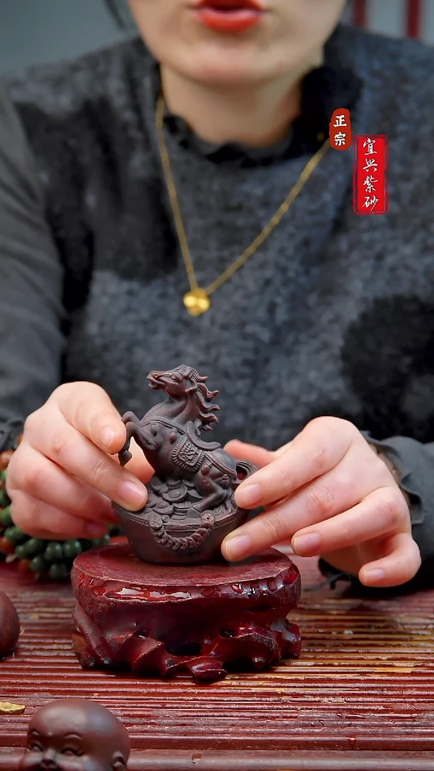 紫砂茶宠宜兴紫砂茶宠摆件