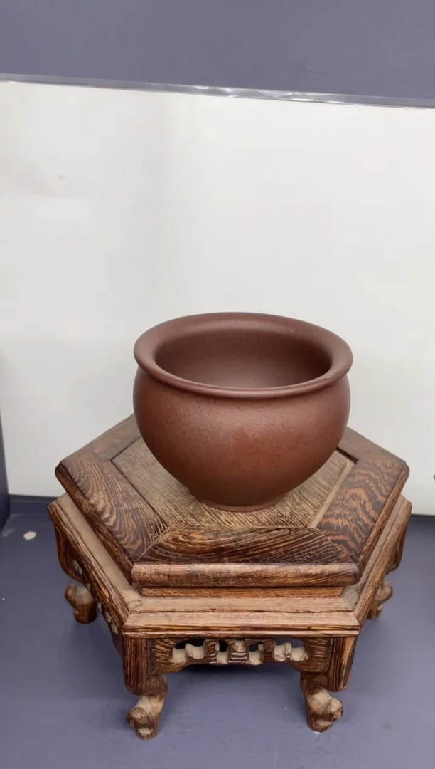 茶壶紫砂台西紫泥 圆融杯