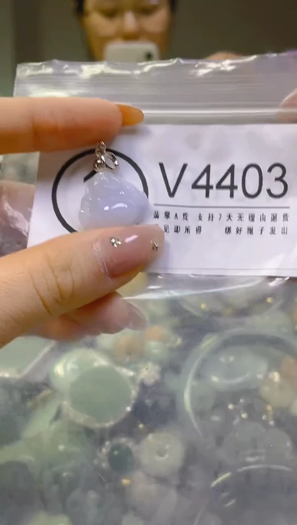 翡翠未镶嵌颈饰/V/翡翠A货，一件也是批发价