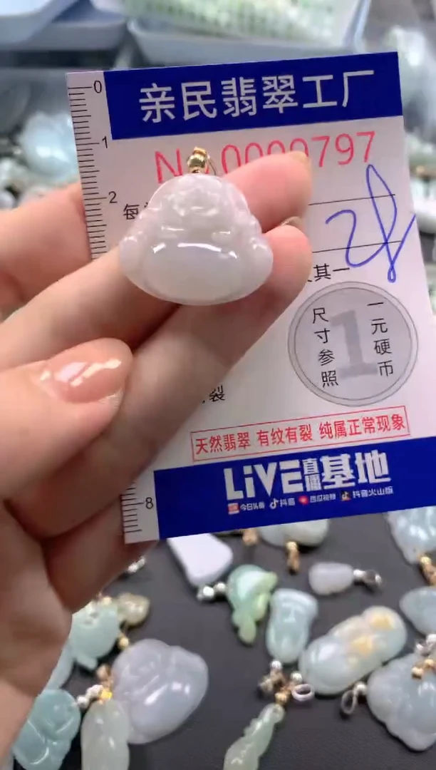 颈饰未镶嵌翡翠9797