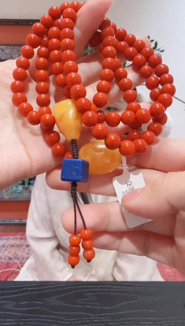 南红玛瑙未镶嵌颈饰南红
