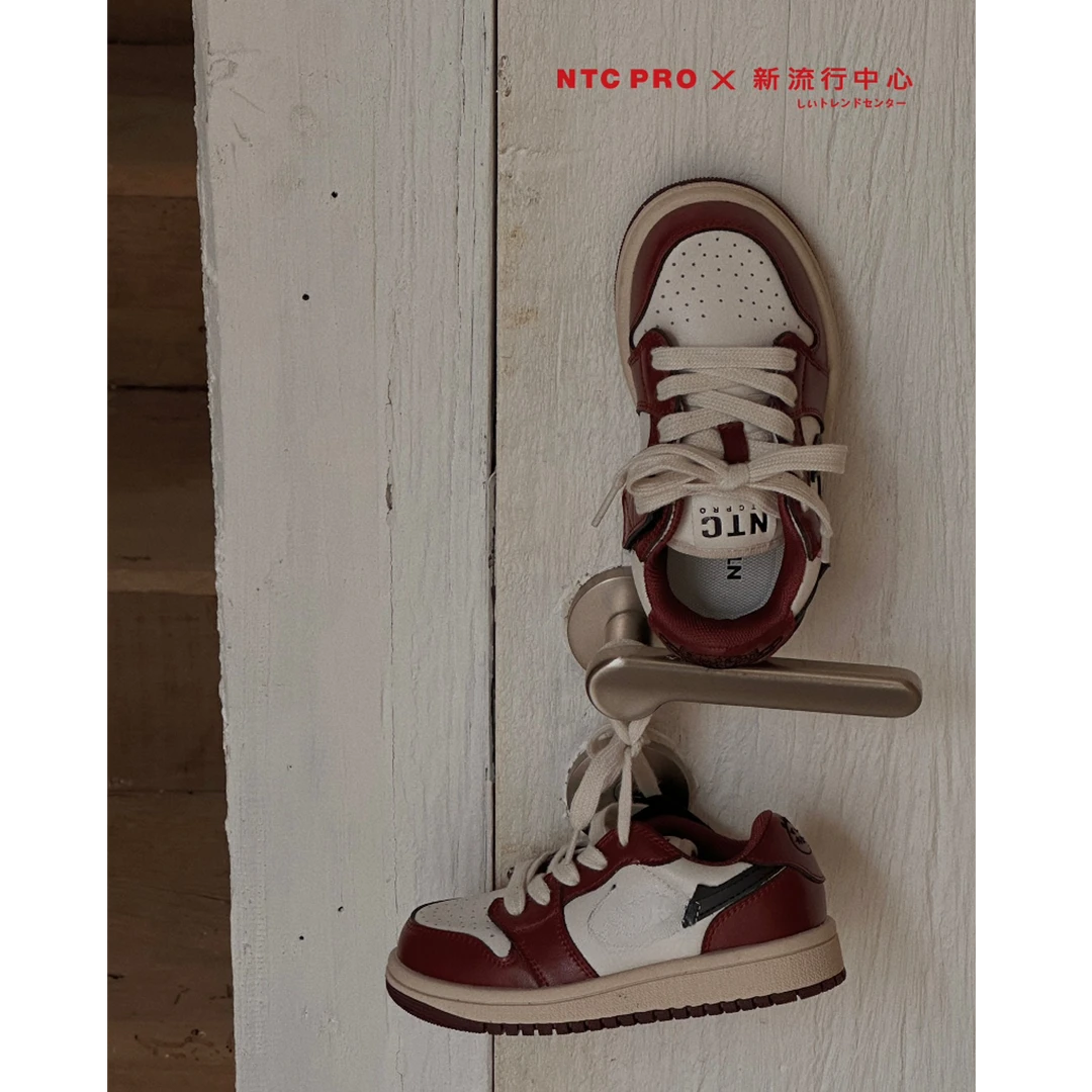 【haobaby童鞋】2025FW拼色透气板鞋8181