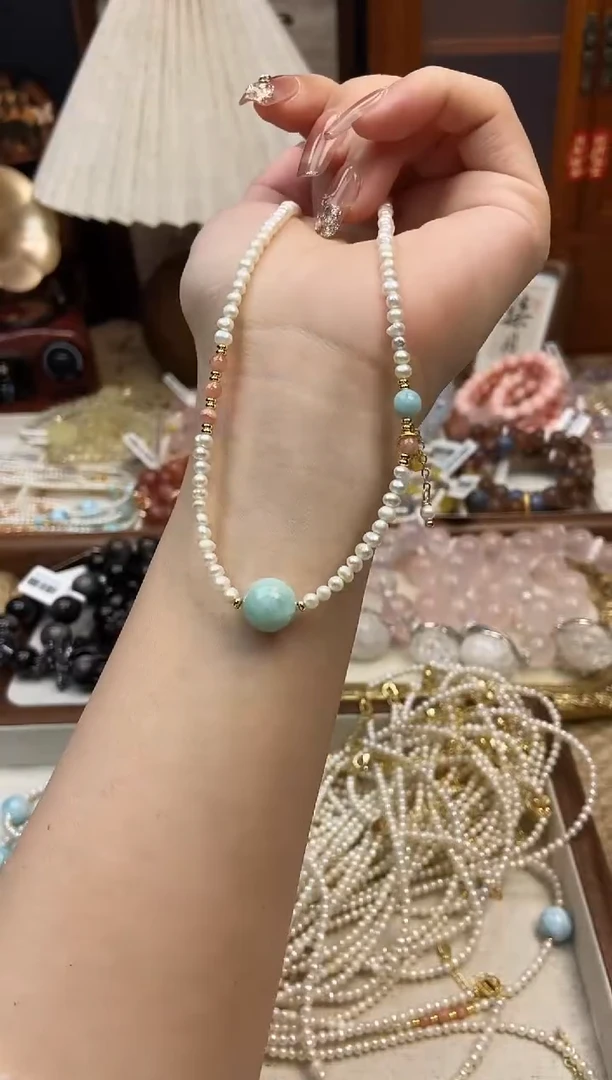 【闪购商品】淡水珍珠颈饰未镶嵌3103