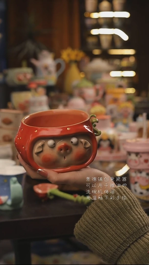 景德镇釉下彩绘设计师款式陶瓷