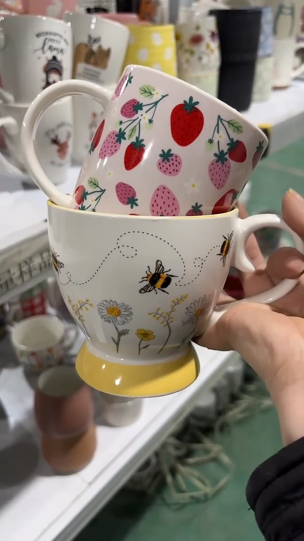 【闪购商品】家湖高温陶瓷杯 微瑕