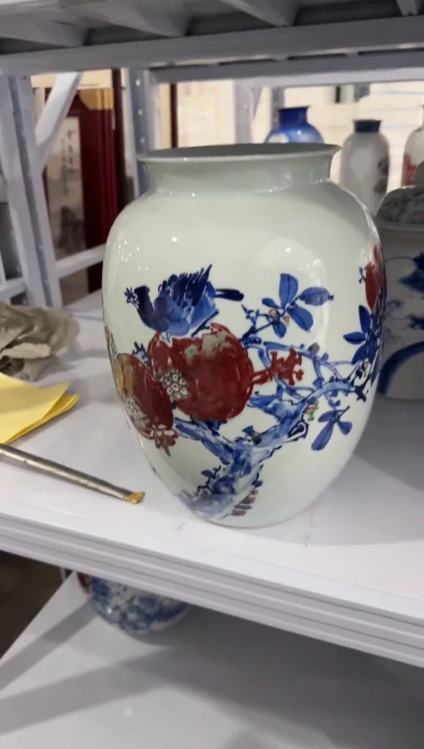 吴义松陶盟手工手绘陶瓷编码：