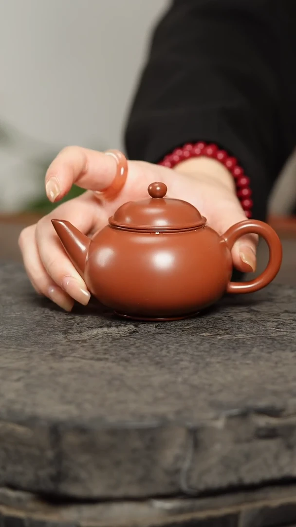 壶原矿泥料全手工精品坭兴陶茶器