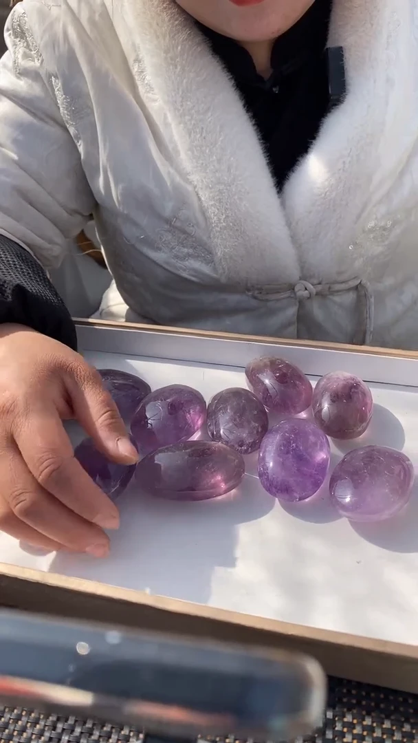 【闪购商品】紫晶手握未镶嵌紫晶手握D23多样性发其一