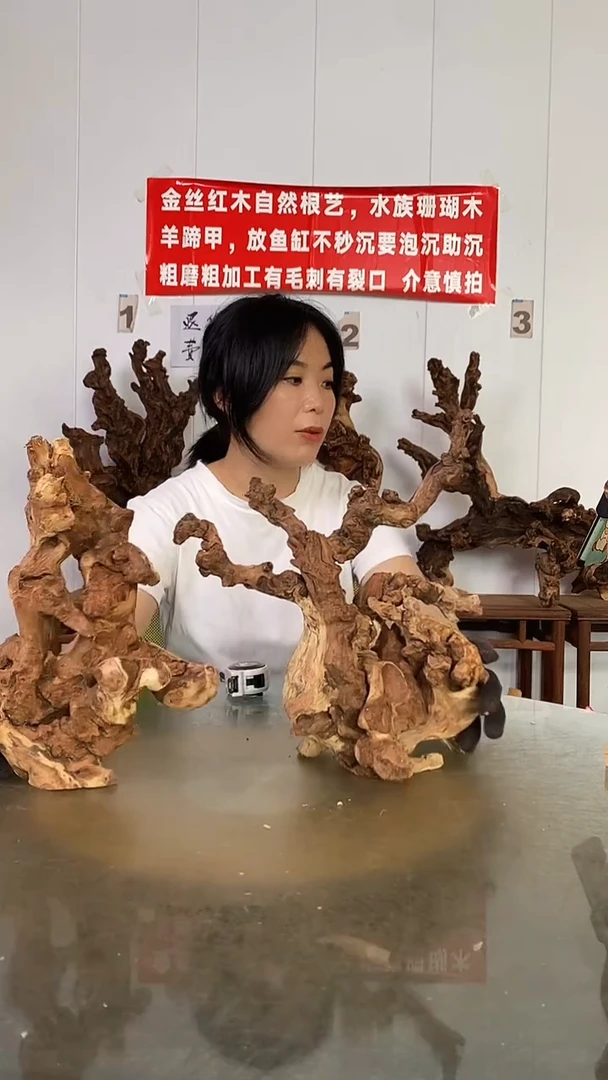 香榧木钟**酒金丝红木   羊蹄甲2