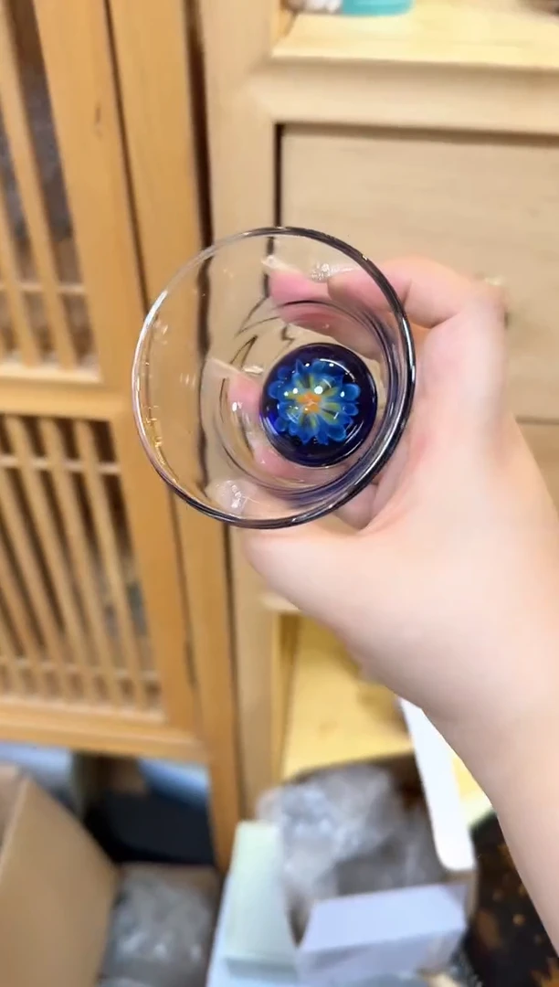 蓝花大清杯