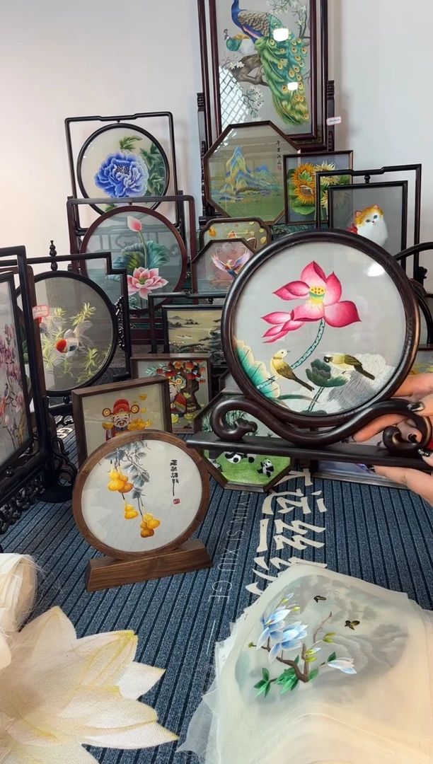 刺绣苏绣手工刺绣绣品
